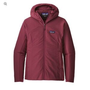 Patagonia Women’s Nano Air Light Hybrid Hoody Burgundy SIZE SMALL